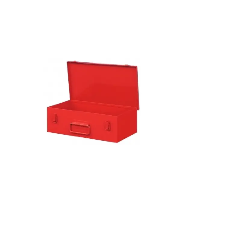 Caisse de rangement acier (400 x 210 x h. 100 mm pour perceuse)