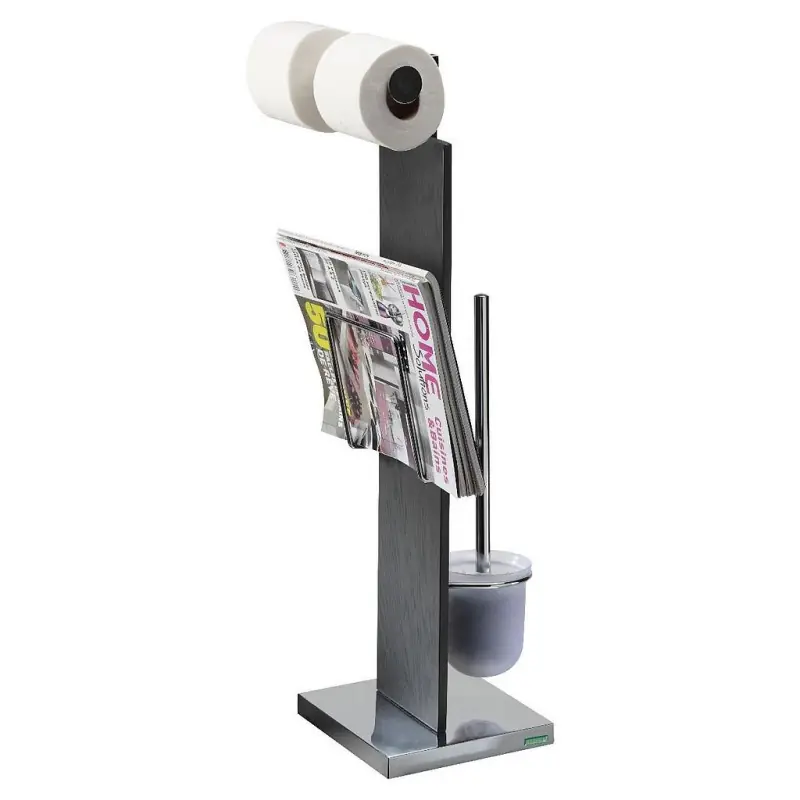 Valet WC Vienna chêne grisé 813987
