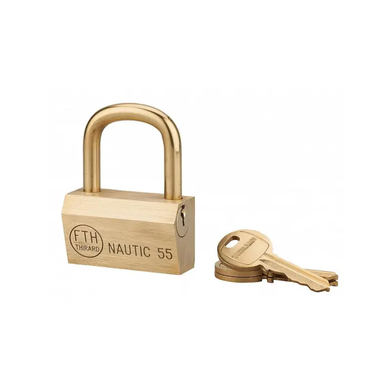Cadenas de sûreté NAUTIC 55 mm avec 3 clés 968552