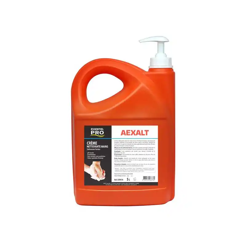 Crème nettoyante mains parfum orange 5 L