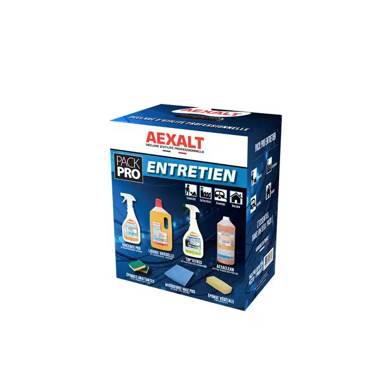 Pack de 7 produits d‘entretien PACK PRO ENTRETIEN