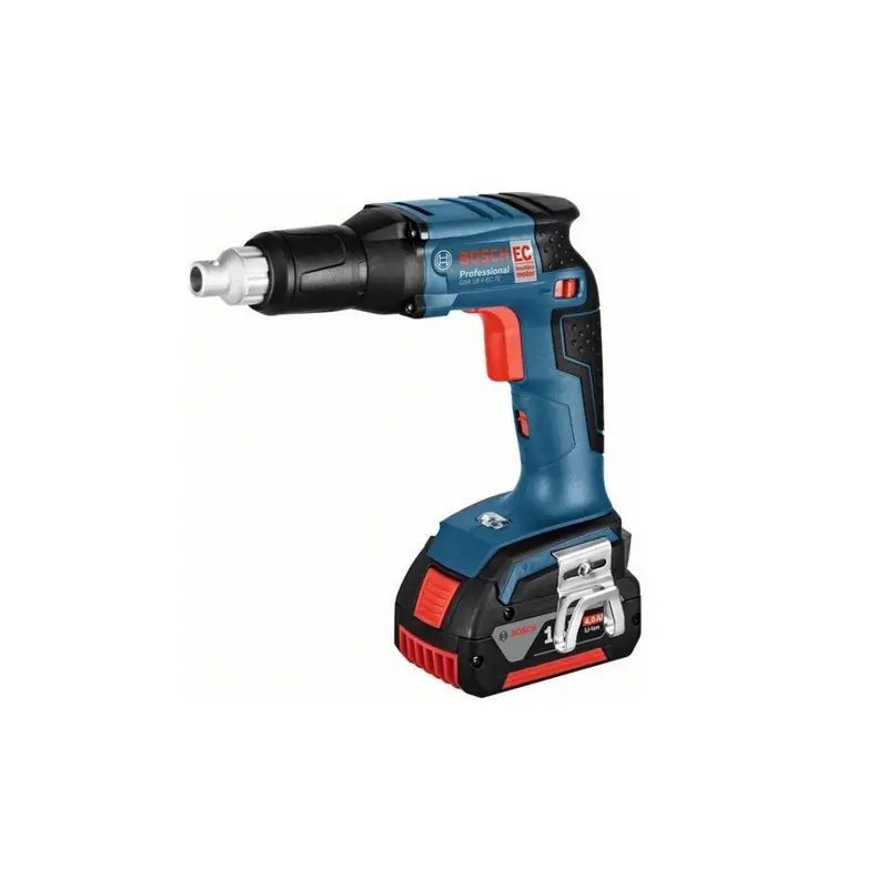 Visseuse plaquiste à batterie 18V 4Ah Li-Ion 25Nm GSR 18 V-EC TE Profe