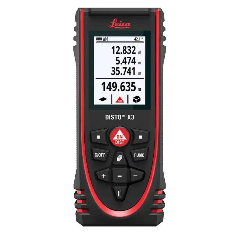 Télémètre laser bluetooth portée 150 m Leica DISTO X3