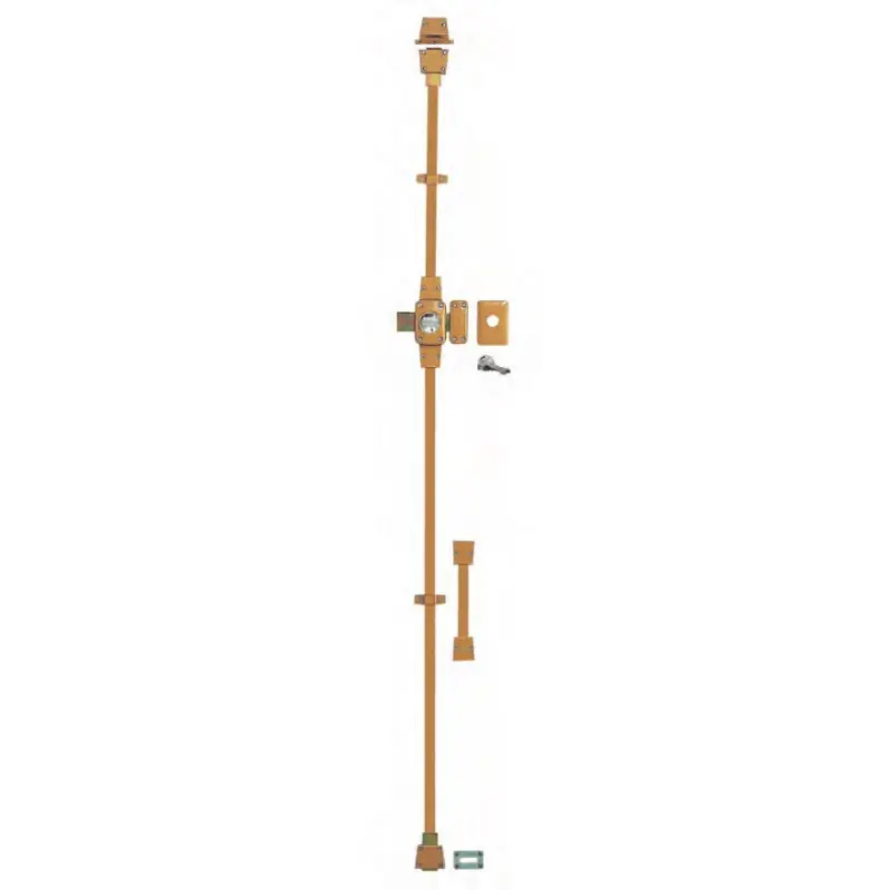 Verrou multipoints MIRAGE 6 bouton et cylindre haut et bas gauche 3 cl