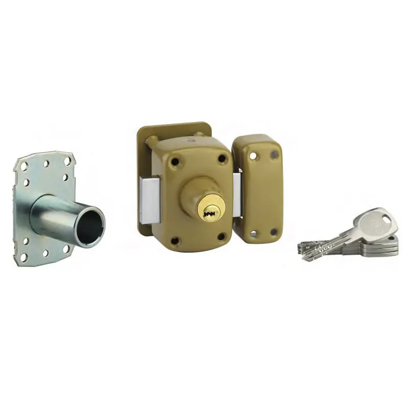 Verrou haute sûreté Atlantic M à double cylindre porte 40 à 45 mm A2P*