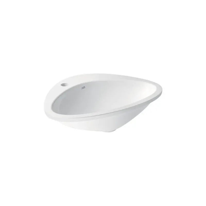 Vasque encastrer Massaud 1 trou 585x469mm alpin-blanc Axor