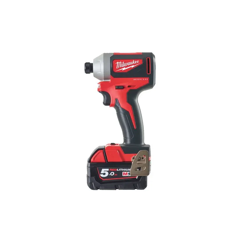 Visseuse à chocs 1/4" Hex BRUSHLESS 18V 50Ah Li-Ion 180Nm M18 BLID2-50