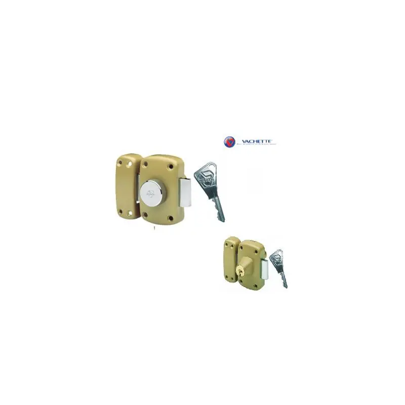 Verrou cyclope cylindre 45mm (porte bois-métal)