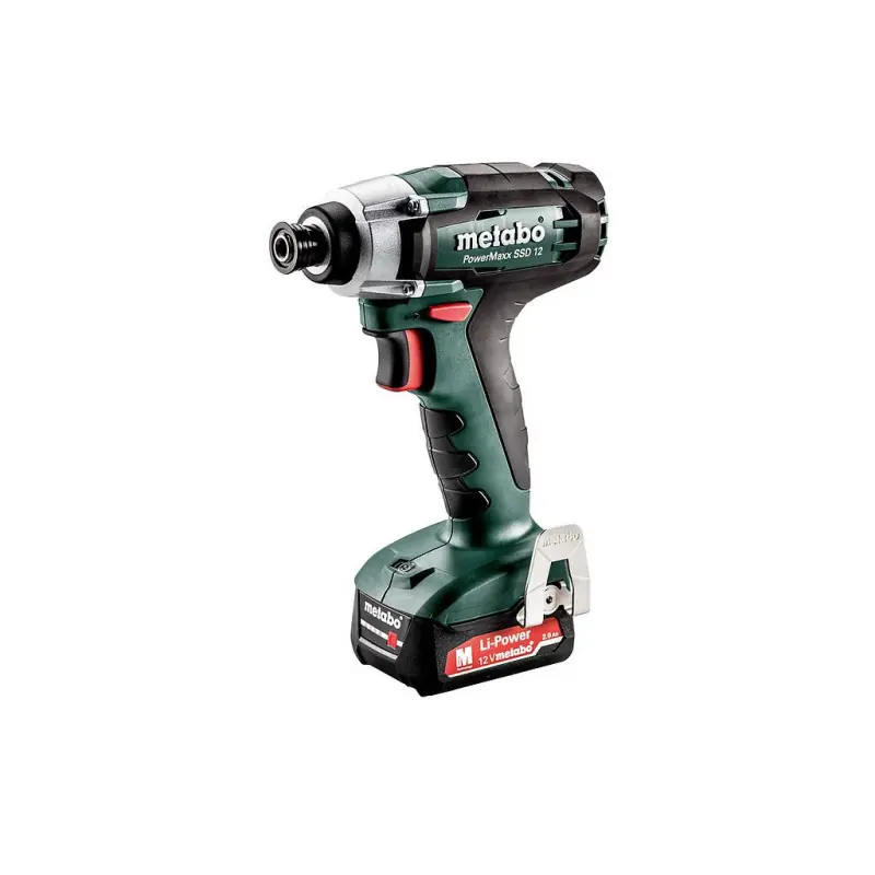 Visseuse à choc sans fil 12V 2x2Ah Li-Ion 115Nm avec coffret PowerMaxx