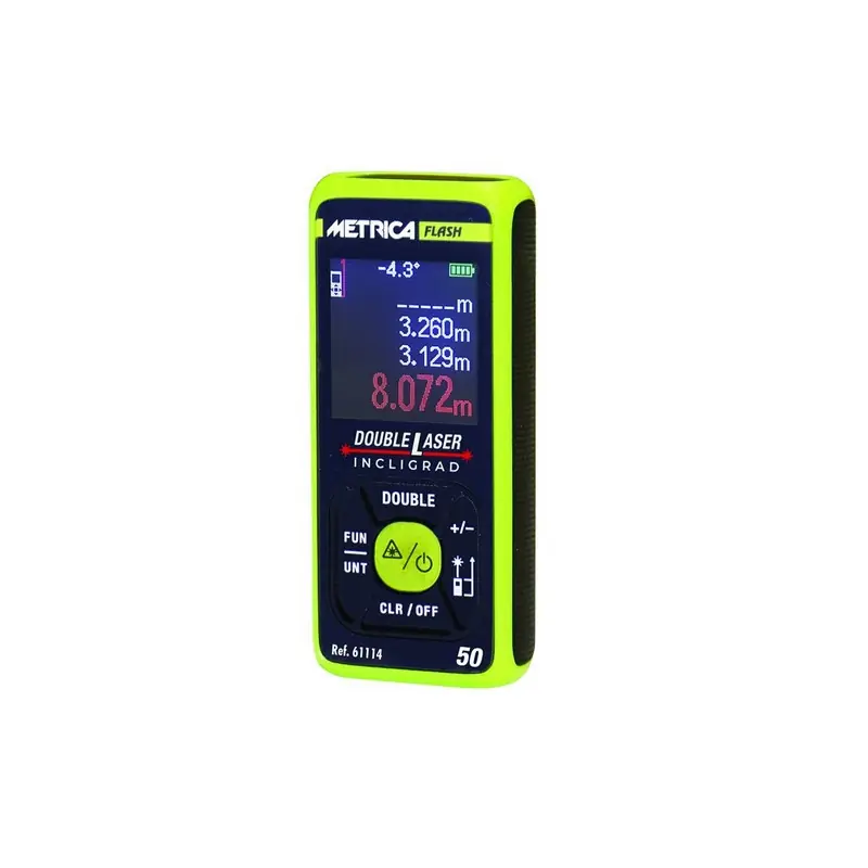 Télémètre laser Flash Double LASER INCLIGRAD 50 m 61114