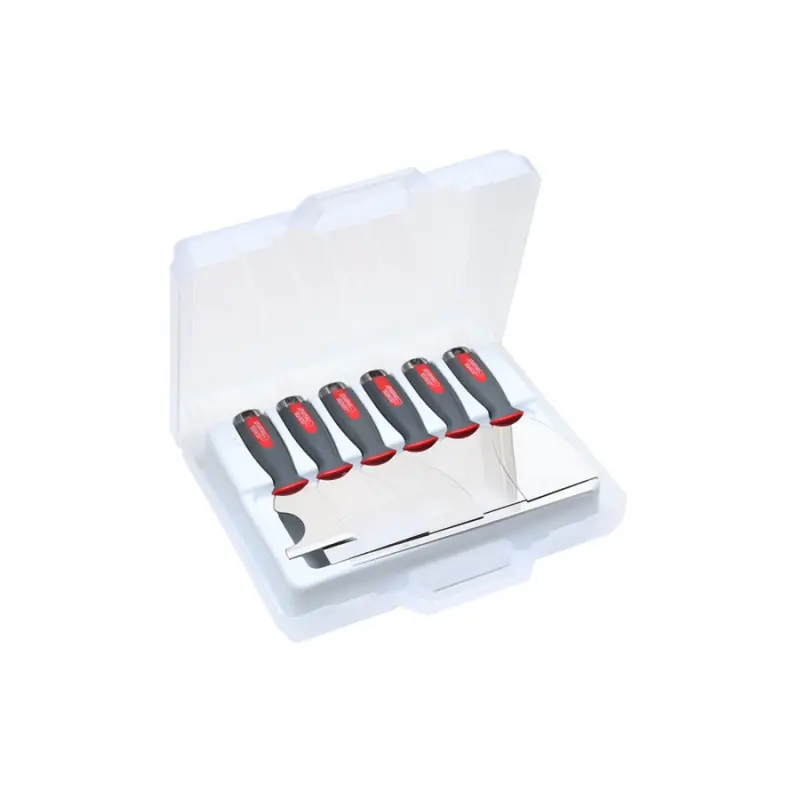 Valise 6 couteaux plaquiste Alu-Choc 80117