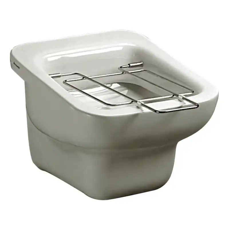 Vidoir suspendu 53 x 46 cm blanc Brenta