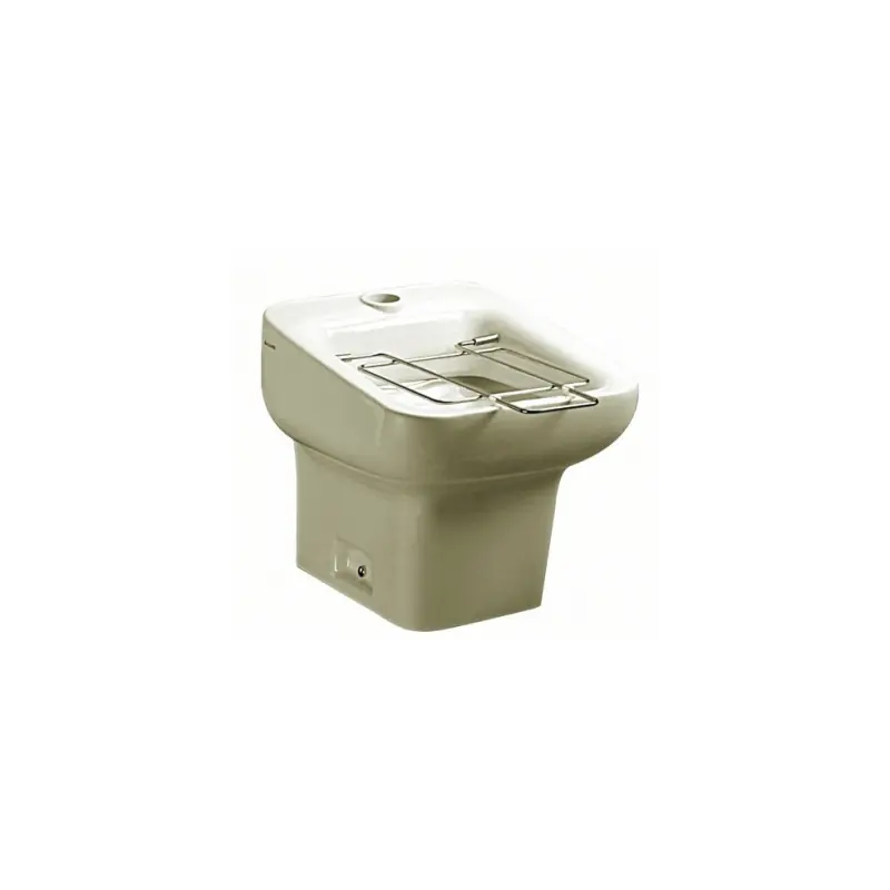 Vidoir sur pied sortie horizontale 53,5 x 46 cm blanc Brenta
