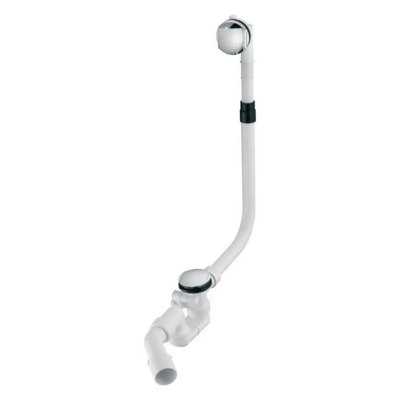 Vidage sans déverseur Diam 52 mm clapet recouvrant chromé K7810AA