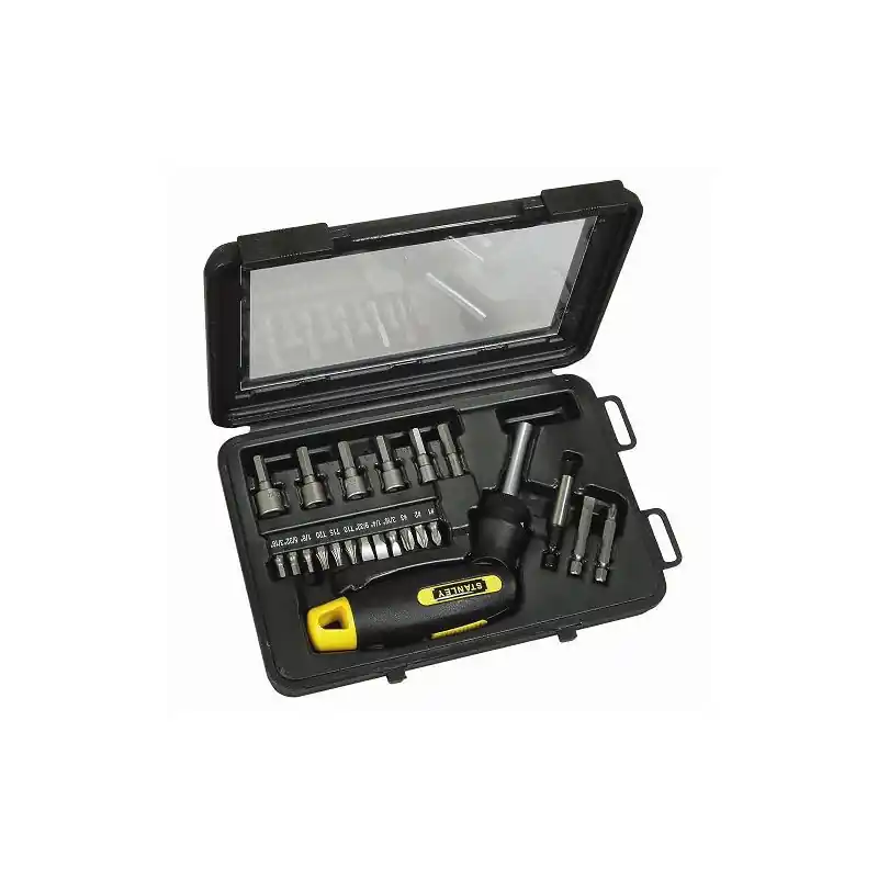 Tournevis articulés 0-63-022 en coffret 22 pièces Stanley