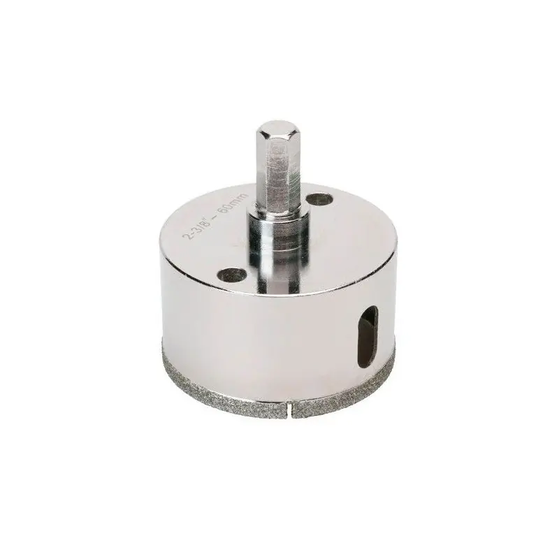 Trepan Diamant A Eau L. 35mm D.65 Tige 11 Mm Hexagonale