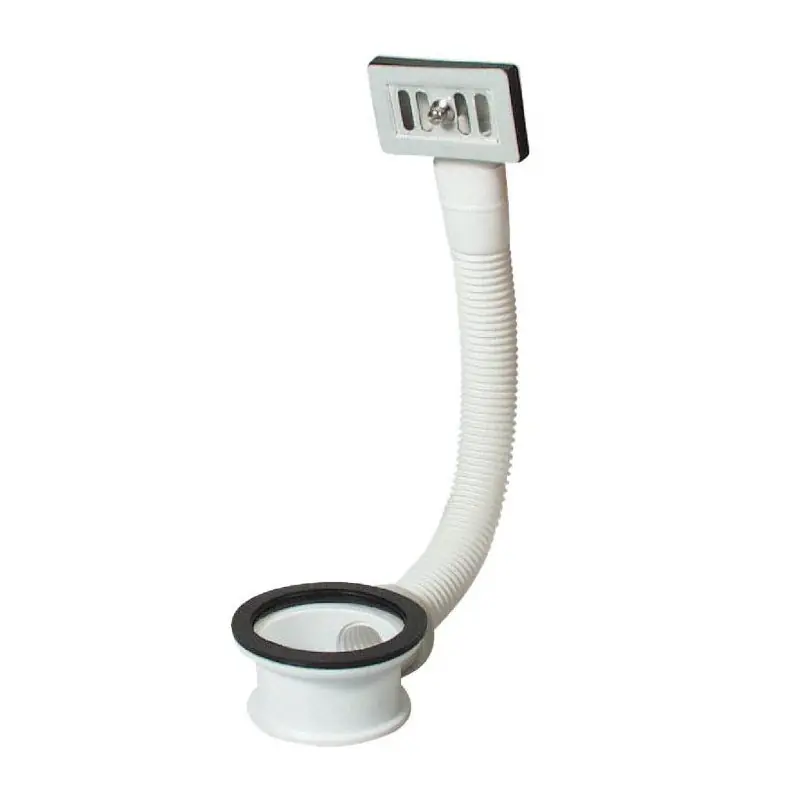 Trop-plein pour vasque à grille carrée 0 à 12 mm