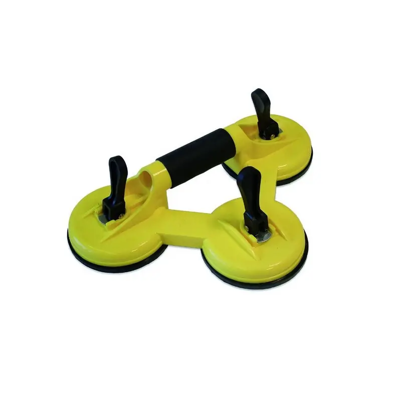 Triple ventouses avec poignée anti-dérapant capacité 160 kg 50545