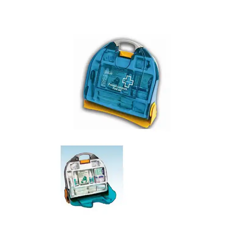 Trousse secours Multi Activités (12 pers) mallette Support Mural ASEP