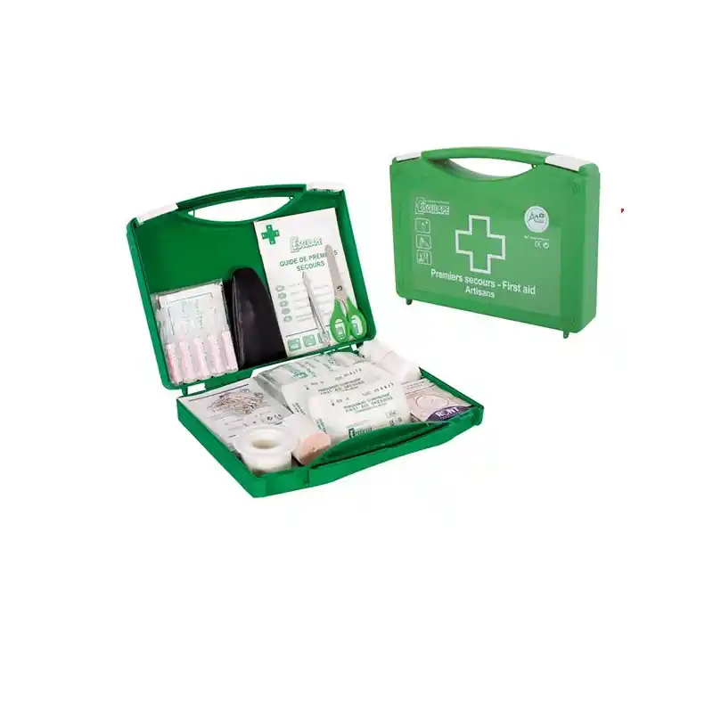Trousse de secours artisans en mallette Esculape