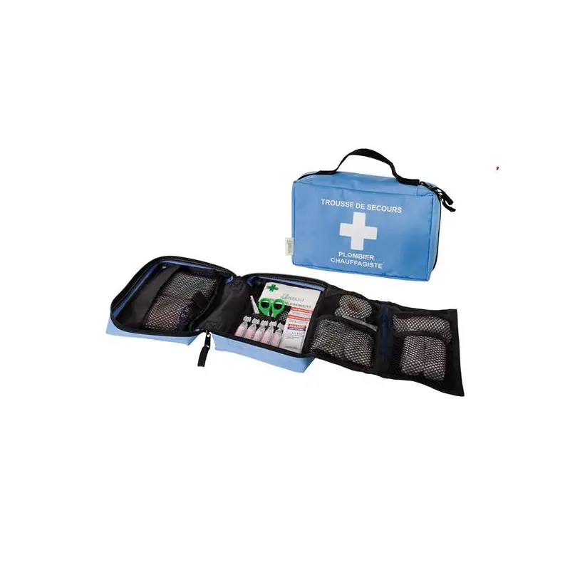 Trousse de secours Plombier chauffagiste (pochette souple)