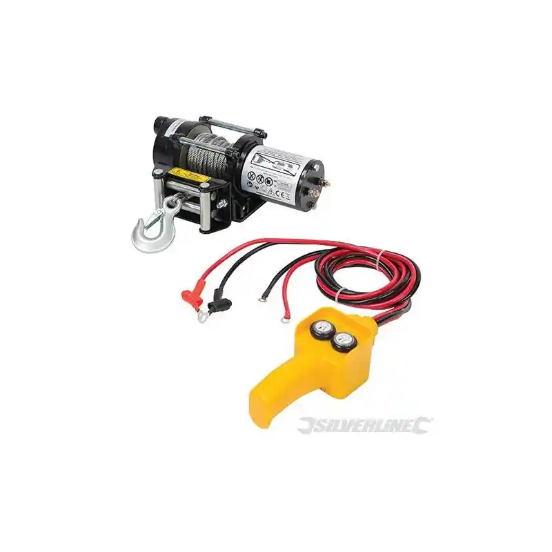 Treuil électrique 12V traction 907 Kg