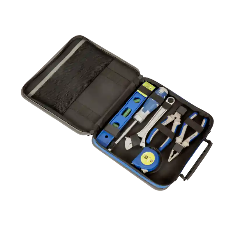 Trousse porte outils en tissu pleine, 6 outils 9022-4-26TS1