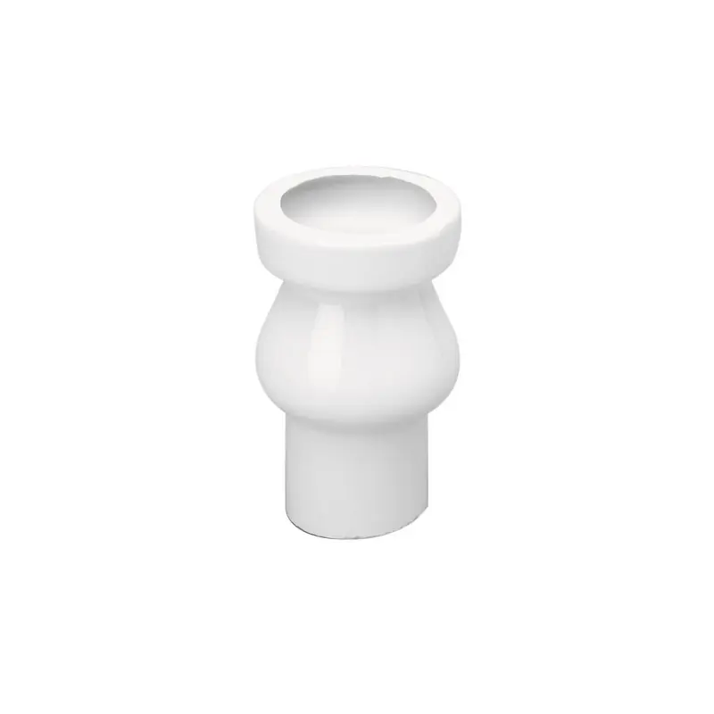 Tubulure spéciale ASPIRAMBO pipe courte grès blanc