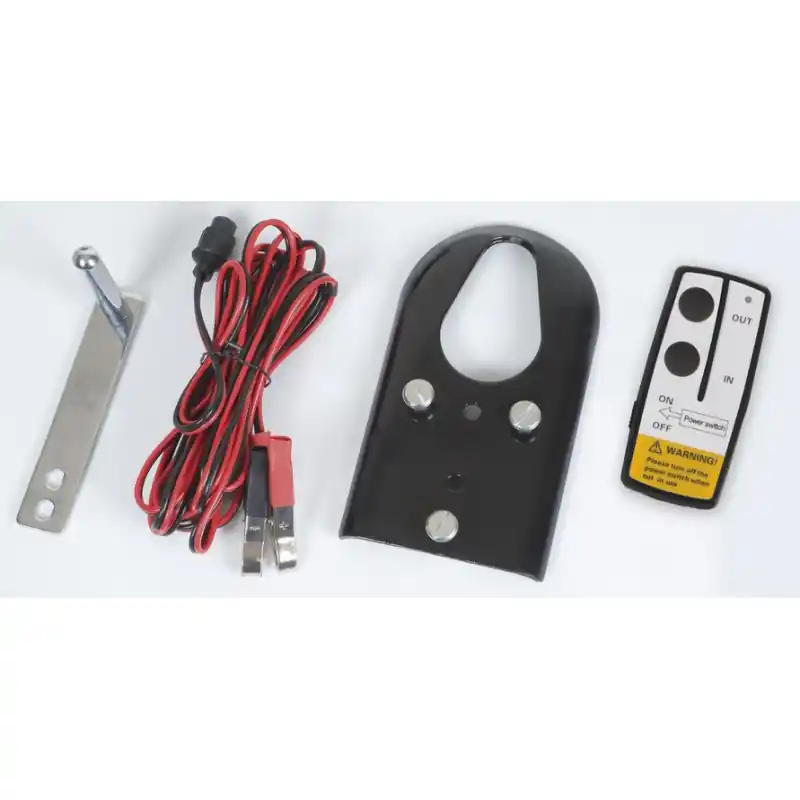Treuil électrique avec télécommande 12V 25A 300W PE12V/T1