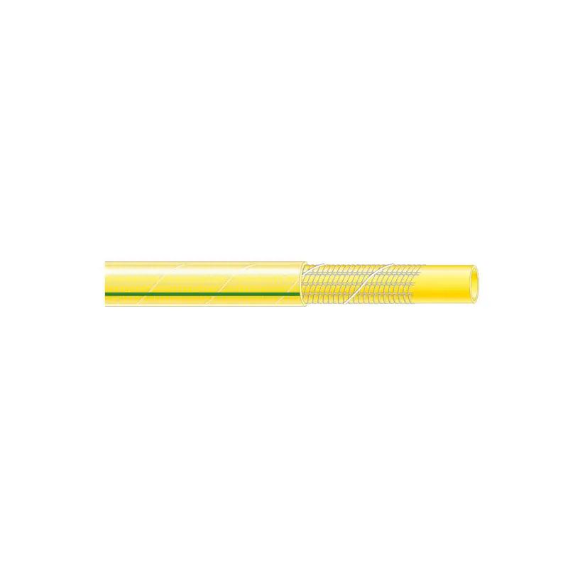 Tuyau d’arrosage tricoté antivrille Diam25mm Long25m PRTA25J25