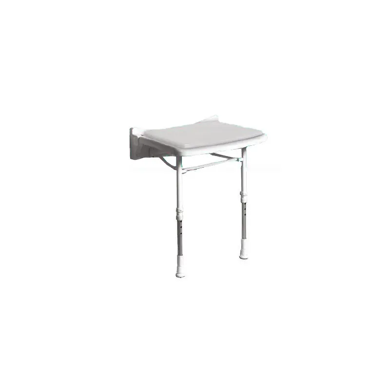 Siège de douche rembourré standard gris Série 2000 (accessibilité PMR)