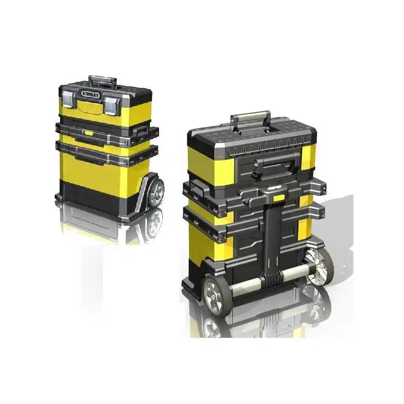 Servante Atelier Bi-matière 3 compartiments 52.8 litres 1-95-621
