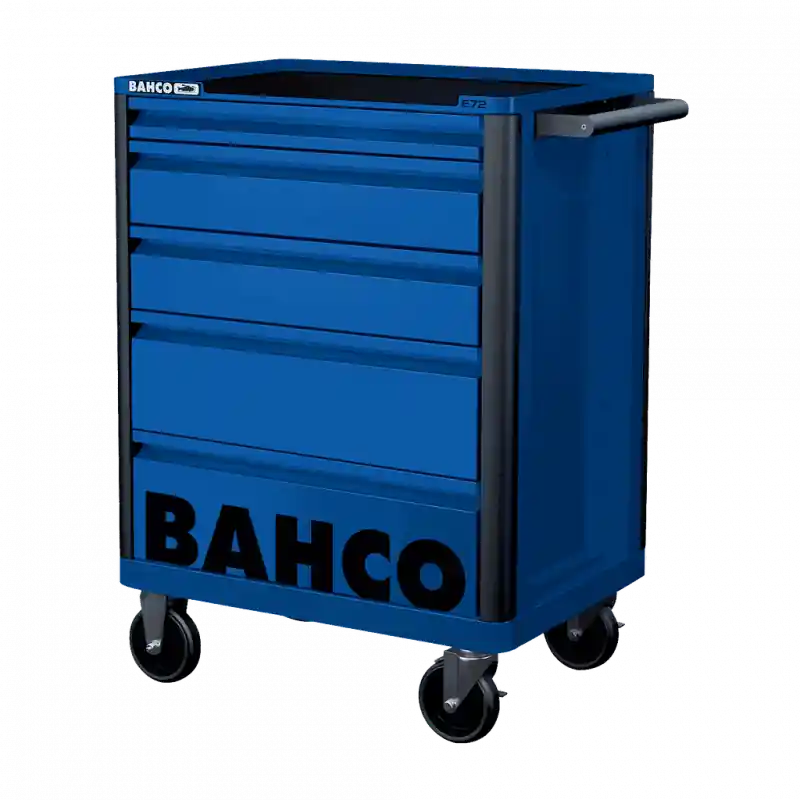 Servante "storage HUB" E72 26" 5 tiroirs bleu charge 600 kg 952x510x78