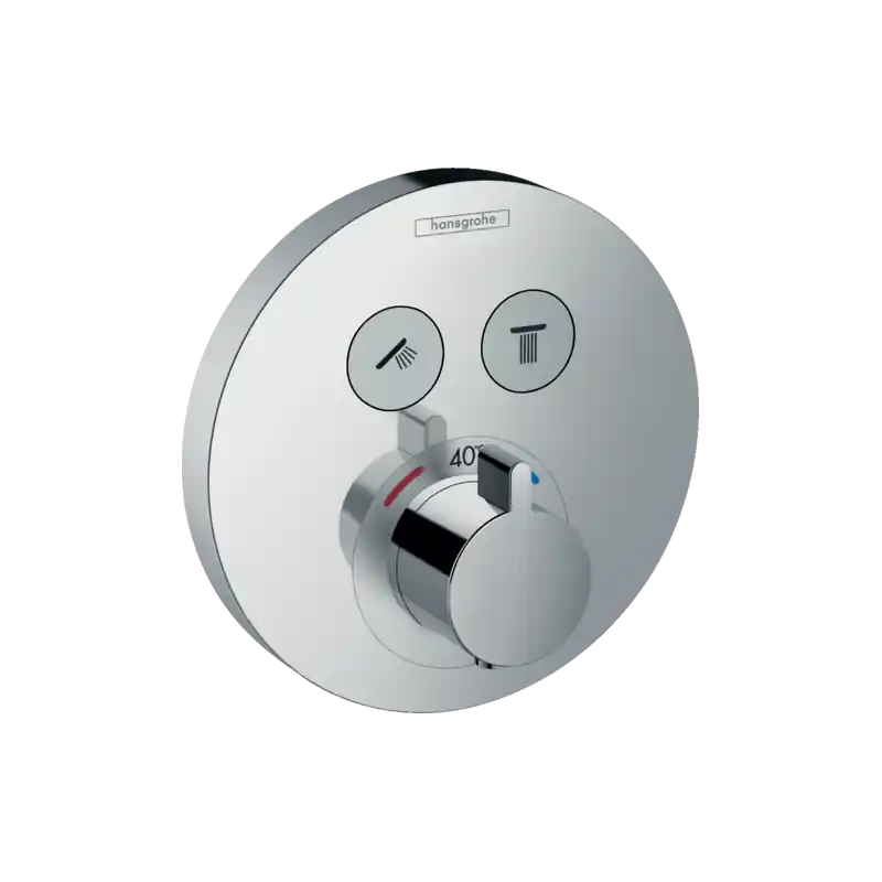 Set finition mitigeur thermostatique ShowerSelect S encastré 2 fonctio