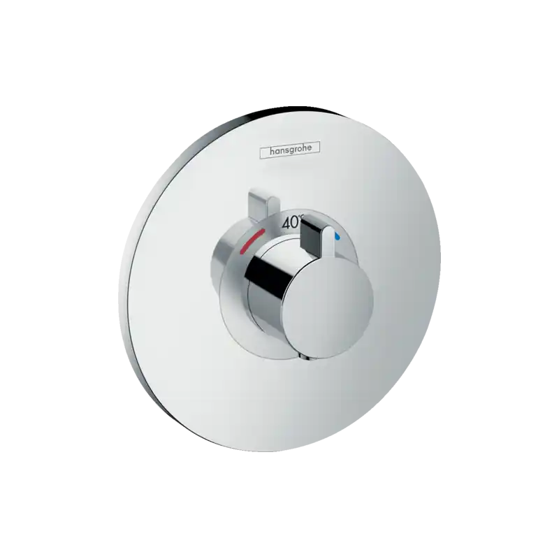 Set de finition pour mitigeur thermostatique Ecostat S encastré chromé