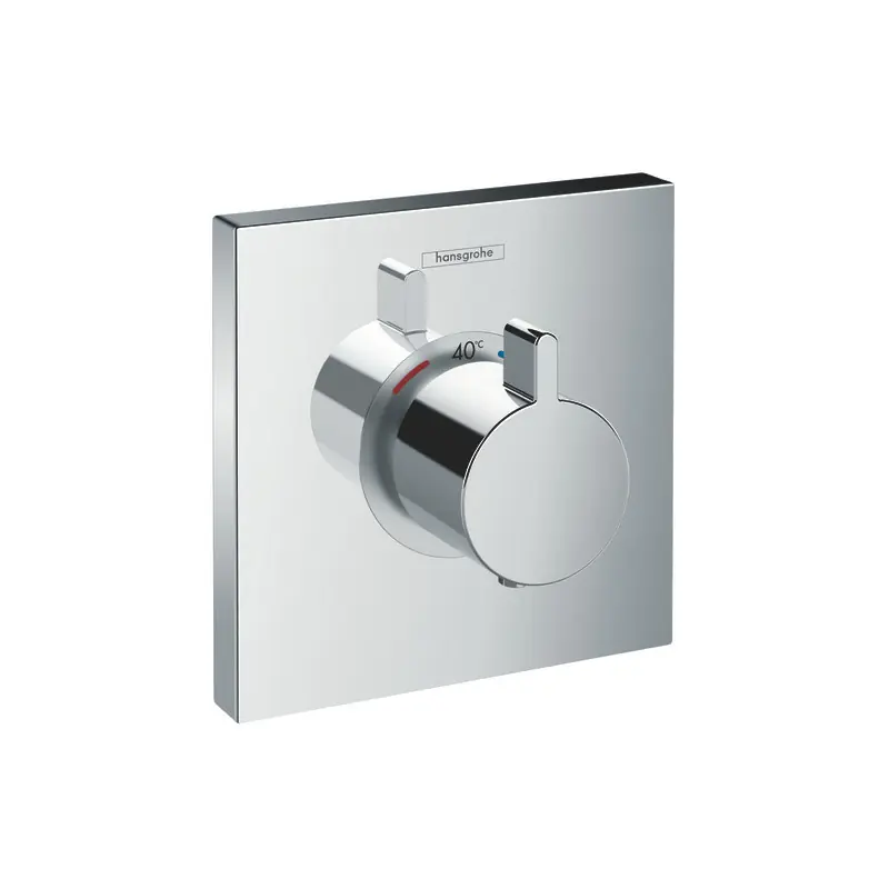 Set finition mitigeur thermostatique ShowerSelect encastré haut débit