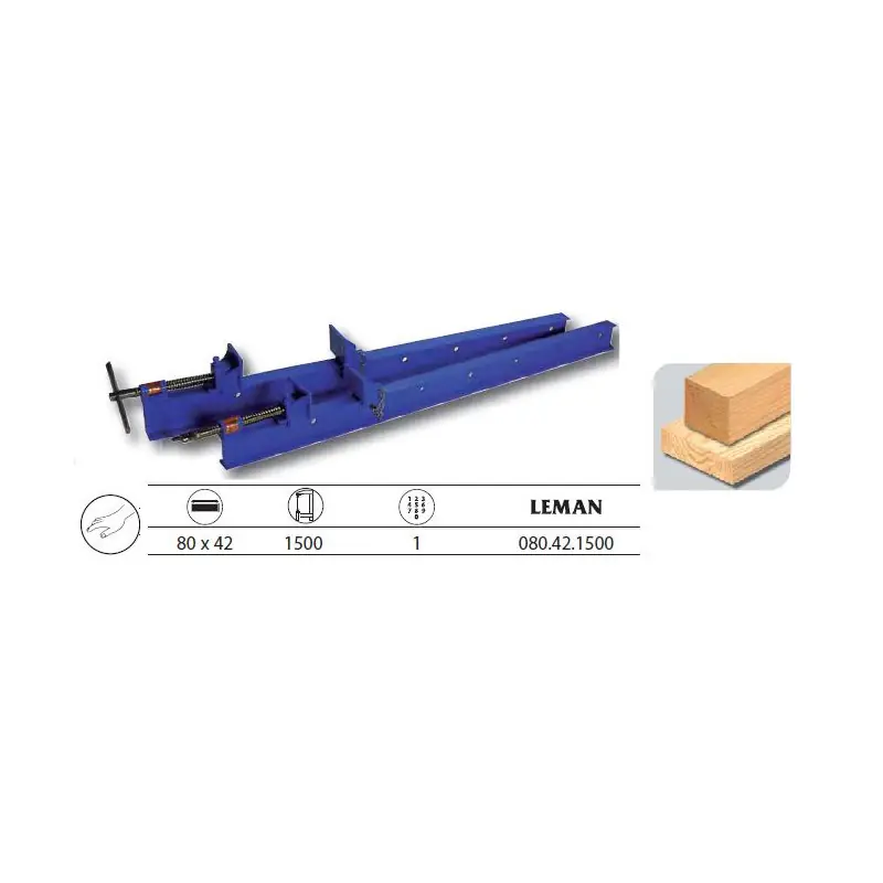 Serre-joint dormant 80x42 serrage 1500 080.42.1500