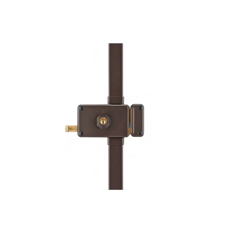 Serrure 3 points HORGA CR TRANSIT 2 à tirage 140 x 88 mm marron droite
