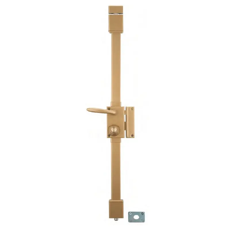 Serrure 3 pointsVerticale CR Diam 23 TRANSIT 2 tirage 75x130mm droite