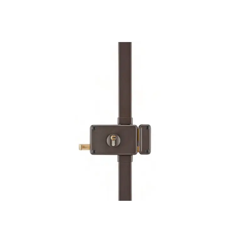 Serrure HORGA Marron CP TRANSIT 2 à tirage 88x140mm Gauche 4 clés port