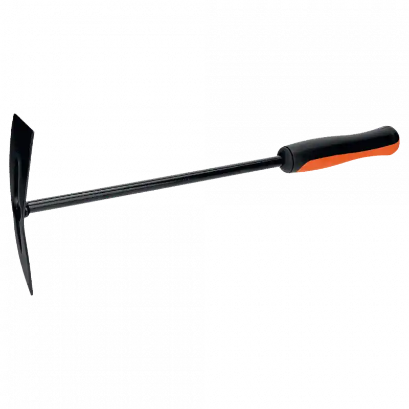 Serfouette panne & langue manche bimatière et longue tige métal 455mm