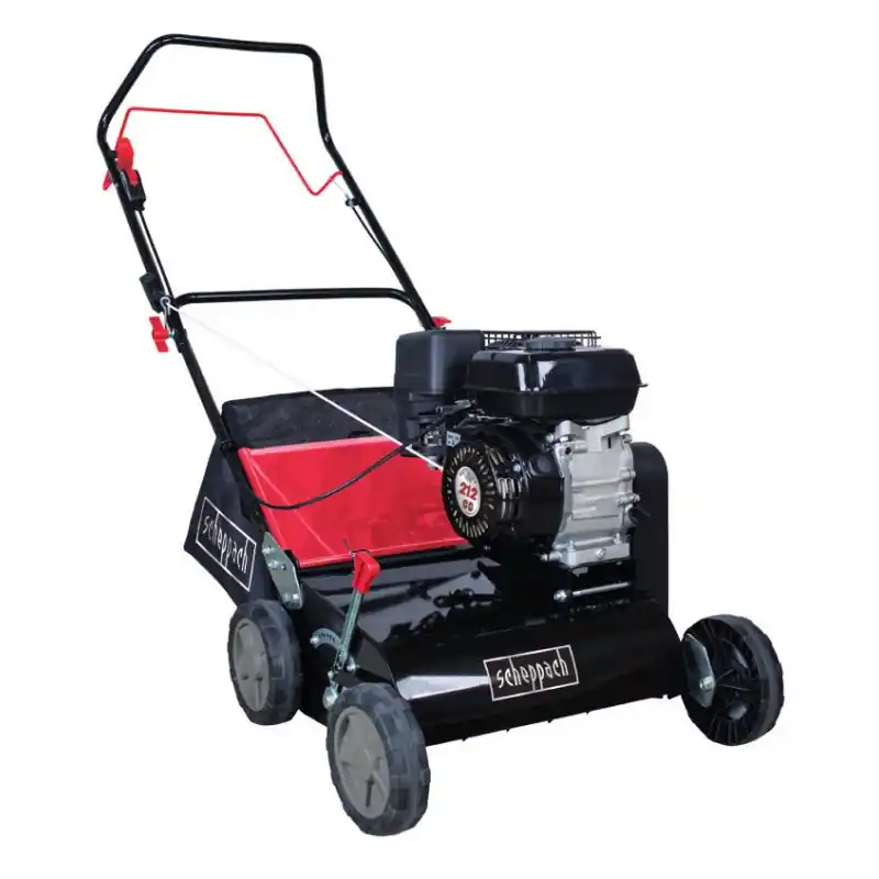 Scarificateur thermique 4200 W 40 cm essence 4 T avec bac ramassage 45