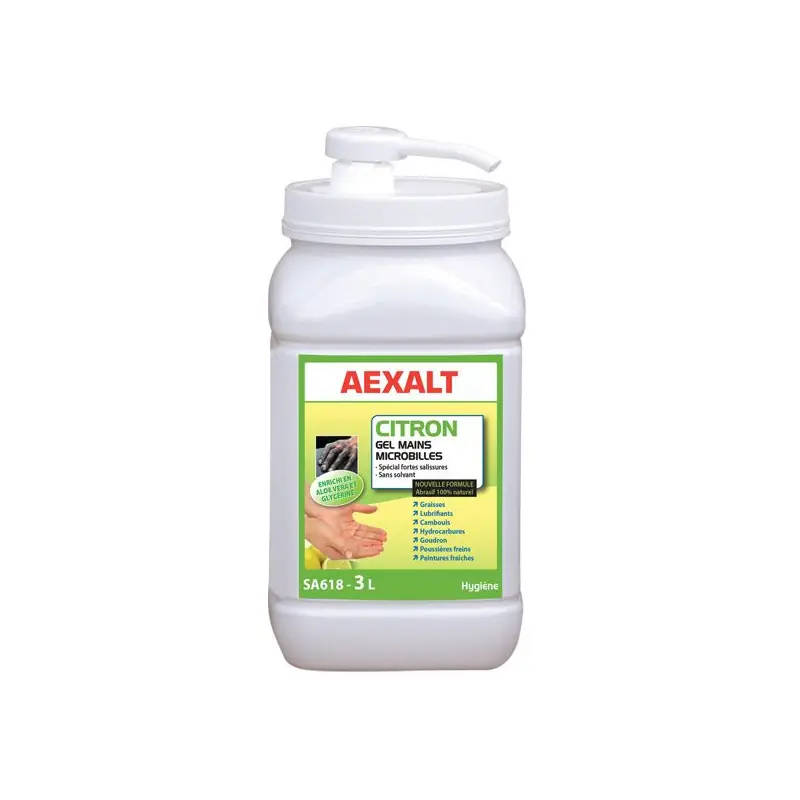 Savon sans solvant spécial salissures fortes parfum citron 30 L