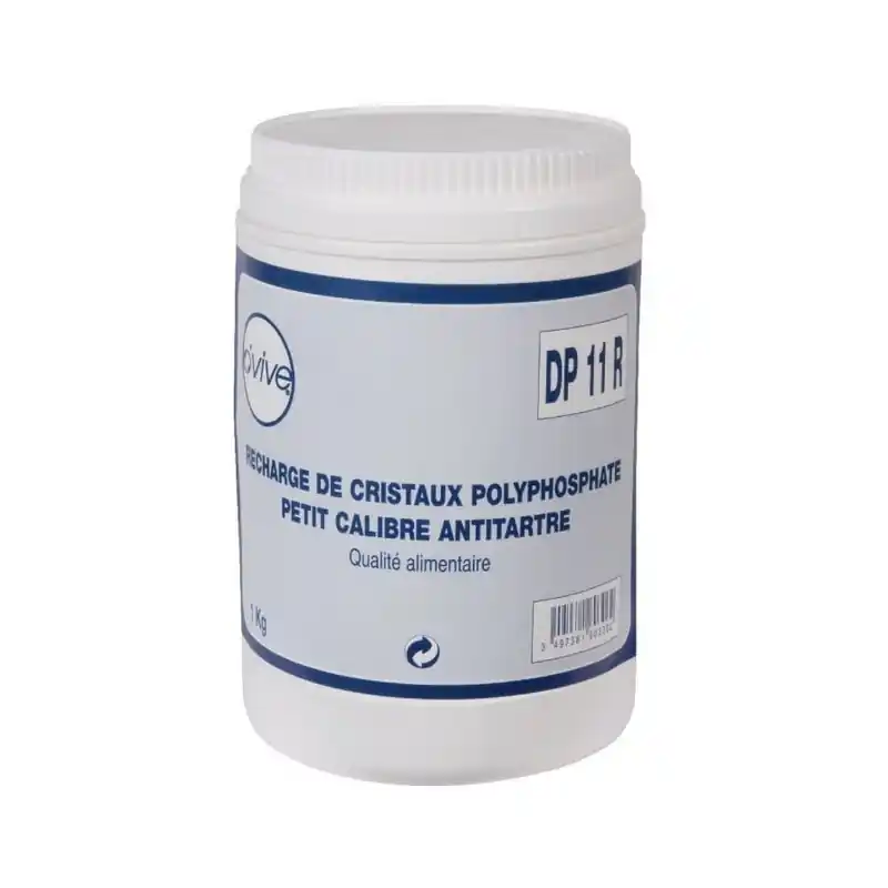 Recharge cristaux polyphosphate 1 Kg