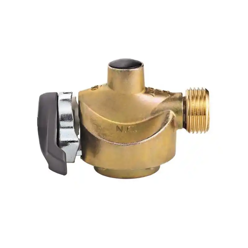 Robinet adaptateur raccord bouteille cube butagaz ∅ 27 mm
