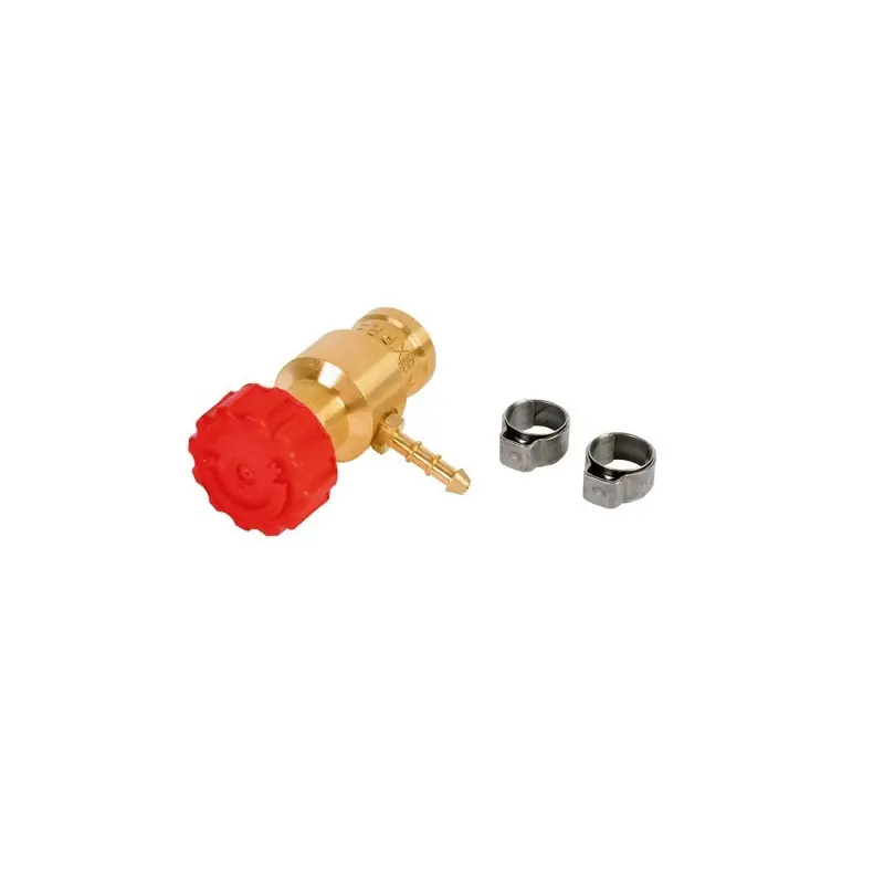 Robinet gaz avec collier pour postes à souder 2901 et 2902