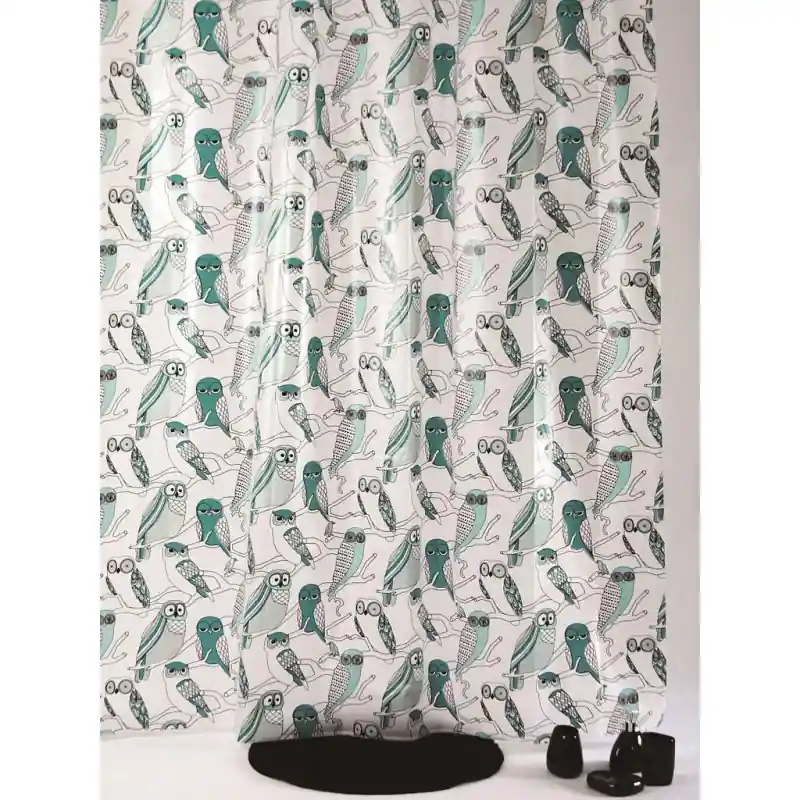 Rideau de douche en PEVA 180 x 200 cm couleur Decor SUMANA