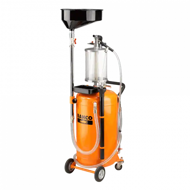Récupérateur d‘huile 2 en 1 réservoir 90 L et pré-chambre de contrôle