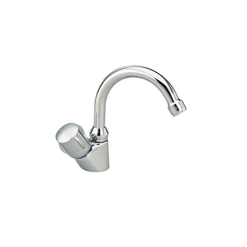 Robinet ULYSSE C tube orientable tête 15x21 clapet guide chromé