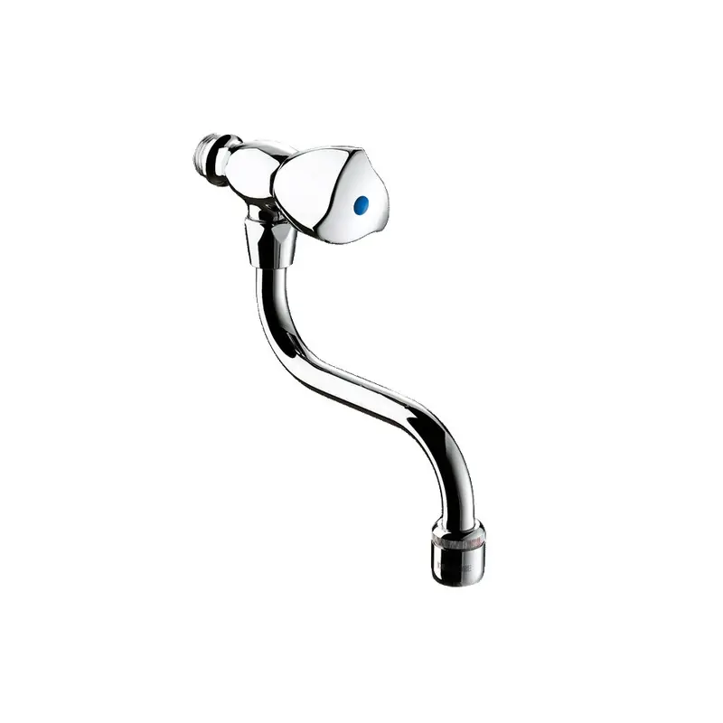 Robinet d‘évier bec 150mm M1/2" en laiton chromé